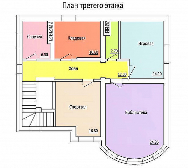 Проект дома из кирпича «Тироль Плюс»